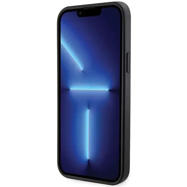 Case BMW BMHCP14S22GSLK iPhone 14 6.1’’ black/black hardcase Grip Hot Stamp - Cell phone cases and covers<<<HurtelXML