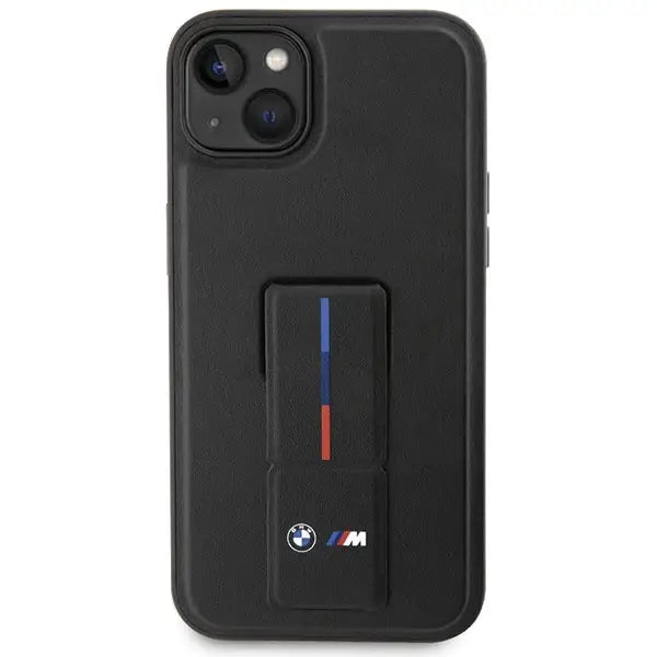 Case BMW BMHCP14S22GSLK iPhone 14 6.1’’ black/black hardcase Grip Hot Stamp - Cell phone cases and covers<<<HurtelXML