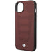 Case BMW BMHCP14S22RPSR iPhone 14 6.1’’ burgundy/burgundy Leather Seats Pattern - Cell phone cases