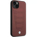 Case BMW BMHCP14S22RPSR iPhone 14 6.1’’ burgundy/burgundy Leather Seats Pattern - Cell phone cases