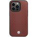 Case BMW BMHCP14X22RFGR iPhone 14 Pro Max 6.7’’ Burgundy/burgundy Leather Diamond Pattern - Cell phone cases