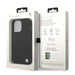 Case BMW BMHCP14XSLLBK iPhone 14 Pro Max 6.7 ’black / black Leather Stamp - Cell phone cases and covers<<<HurtelXML