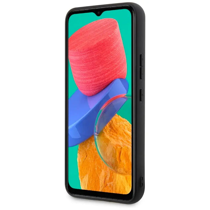 Case BMW BMHCSA5422PTDK A54 black/black Leather Stamp Tricolor - Cell phone cases and covers<<<HurtelXML