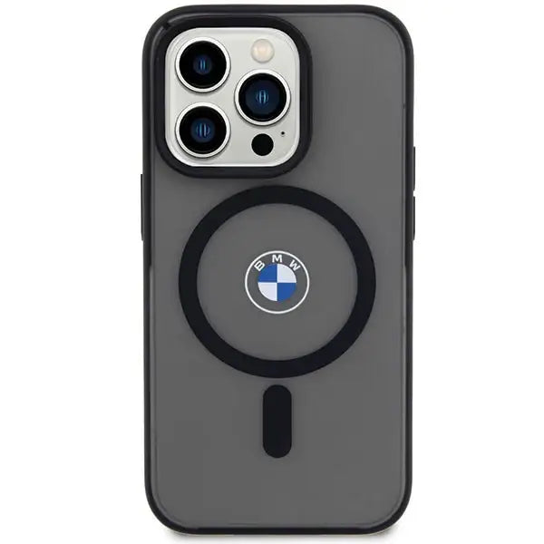 Case BMW BMHMP14LDSLK iPhone 14 Pro 6.1’’ black/black hardcase Signature MagSafe - Cell phone cases