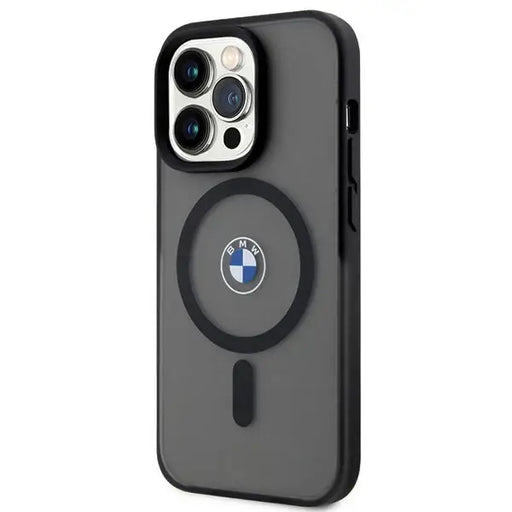 Case BMW BMHMP14XDSLK iPhone 14 Pro Max 6.7’’ black/black hardcase Signature MagSafe - Cell phone cases