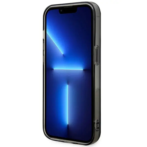 Case BMW BMHMP14XHGPK iPhone 14 Pro Max 6.7’’ grey/grey hardcase Pattern MagSafe - Cell phone cases