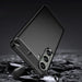 Case for Carbon Case Samsung Galaxy S24+ flexible silicone carbon cover - black - Cell phone cases
