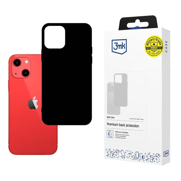 Case for iPhone 13 mini series 3mk Matt Case - black - *Kategoria tymczasowa<<<HurtelXML