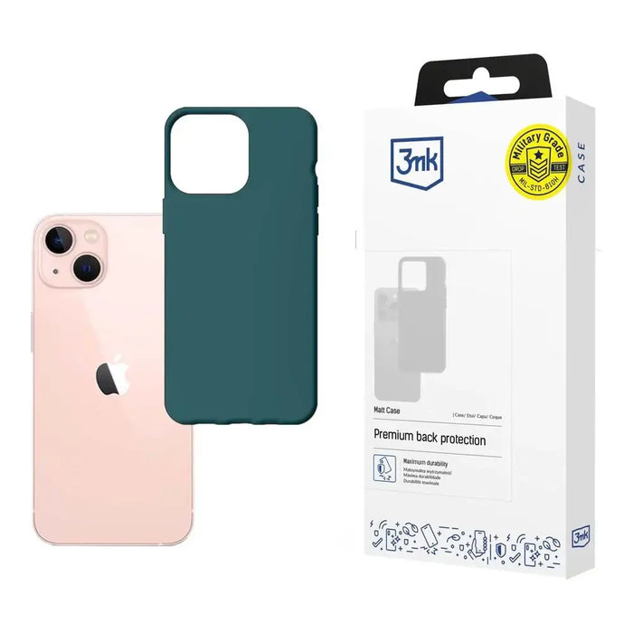 Case for iPhone 14 from the 3mk series Matt Case - dark green - Cell phone cases and covers<<<HurtelXML