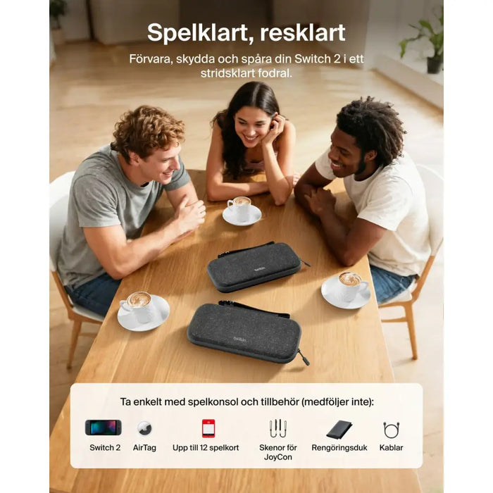 Case for Nintendo Switch 2 Belkin Black - Компютър Игри<<<Компютри| Електроника<<<BigBuy&&&Гейминг Слушалки<<<Компютър