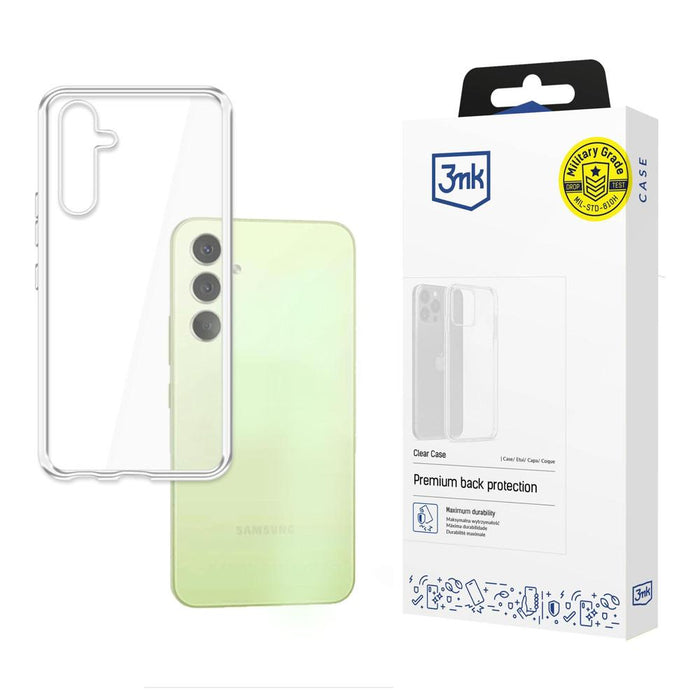 Case for Samsung Galaxy A54 5G silicone series 3mk Clear Case - transparent - *Kategoria tymczasowa<<<HurtelXML