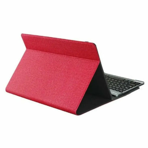 Case for Tablet and Keyboard Subblim SUB-KT2-BT0003 10,1’’ Red Spanish Qwerty QWERTY - Електроника Периферни и резервни