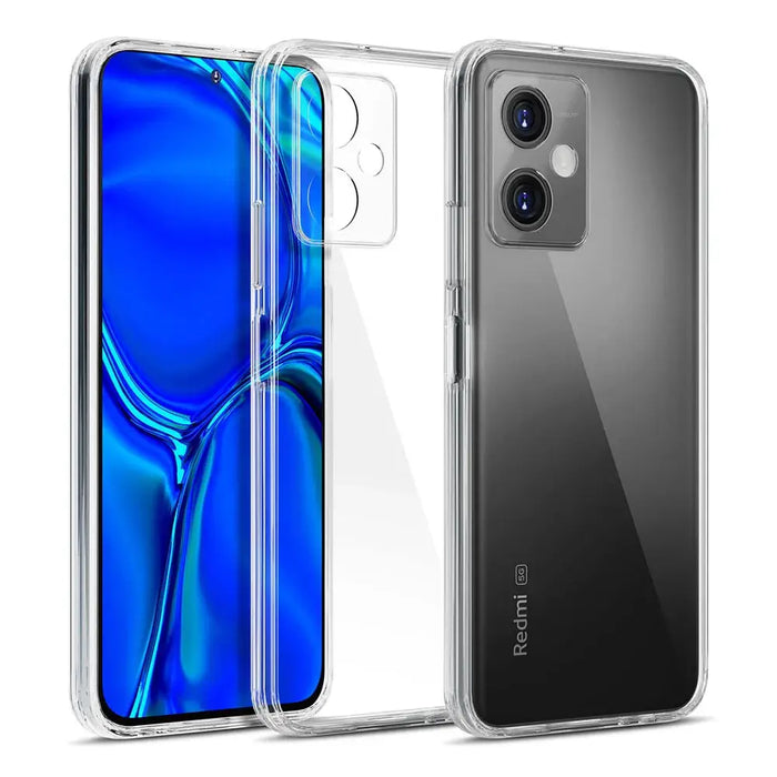 Case for Xiaomi Redmi Note 12 5G / Poco X5 5G Series Silicone 3mk Clear Case - Transparent - Cell phone cases