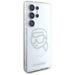Case Karl Lagerfeld Rhinestones Karl Head Logo Samsung Galaxy S25 Ultra transparent - Cell phone cases