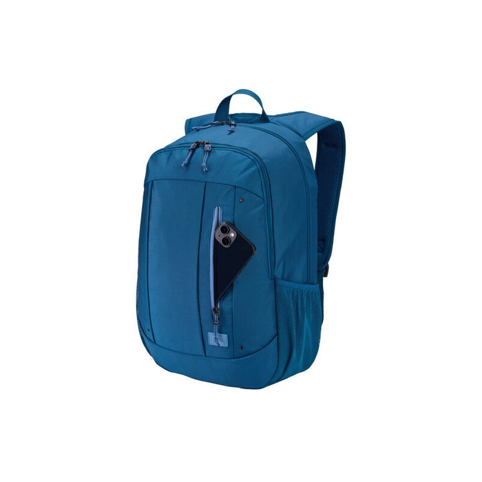 BACKPACK FOR UP TO 15.6 INCH LAPTOP WMBP215 RECYCLED CASE LOGIC - DARK BLUE