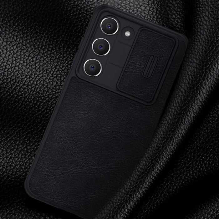Case Nillkin Qin Leather Pro for SAMSUNG S23+ (black) - Protective cases for smartphones<<<Cases<<<GSM