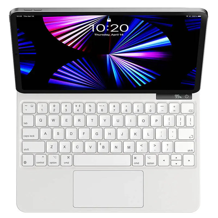 Case with keyboard for iPad Baseus Brilliance PRO 10 10.9’’ (white) - Protective cases for tablets<<<Cases<<<GSM