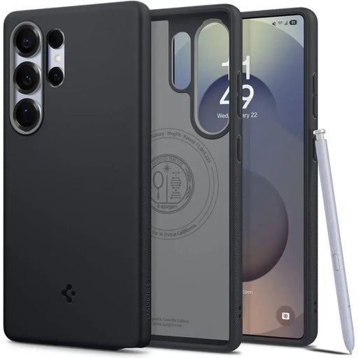 Caseology Nano Pop Case for Samsung Galaxy S25 Ultra - Black - Cell phone cases and covers<<<HurtelXML