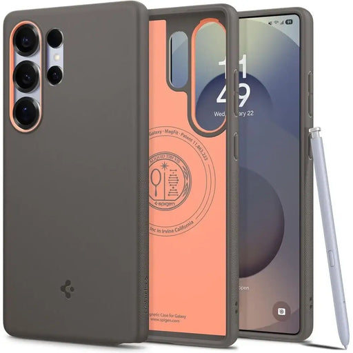 Caseology Nano Pop Case for Samsung Galaxy S25 Ultra - Orange - Cell phone cases and covers<<<HurtelXML