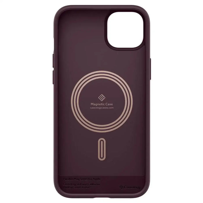 Caseology Parallax Mag case with MagSafe for iPhone 14 Plus - burgundy - Cell phone cases and covers<<<HurtelXML