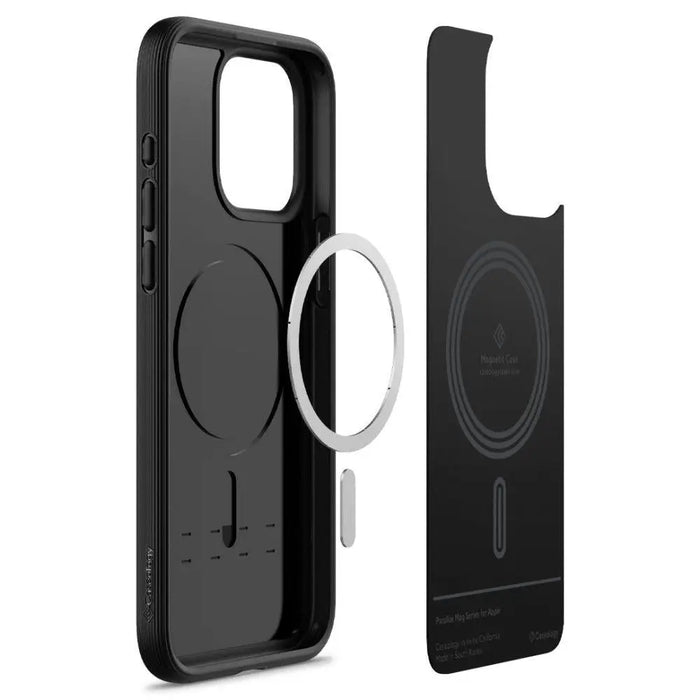 Caseology Parallax Mag Case with MagSafe for iPhone 15 Pro - Matte Black - Cell phone cases and covers<<<HurtelXML