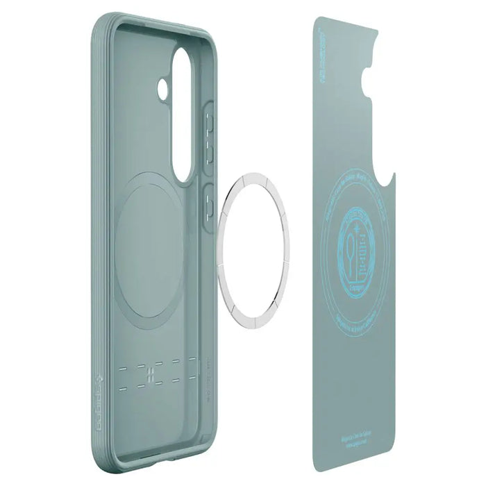 Caseology Parallax Mag MagSafe Case for Samsung Galaxy S25+ - Green - Cell phone cases and covers<<<HurtelXML