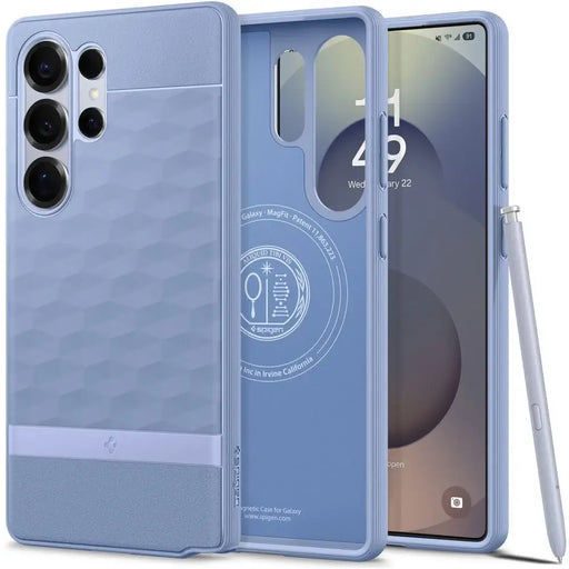 Caseology Parallax Mag MagSafe Case for Samsung Galaxy S25 Ultra - Purple - Cell phone cases and covers<<<HurtelXML