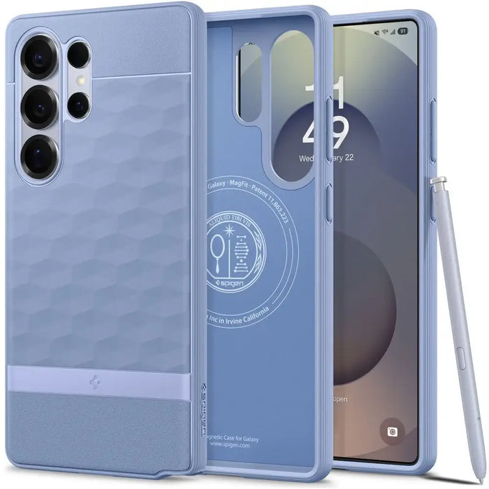 Caseology Parallax Mag MagSafe Case for Samsung Galaxy S25 Ultra - Purple - Cell phone cases and covers<<<HurtelXML