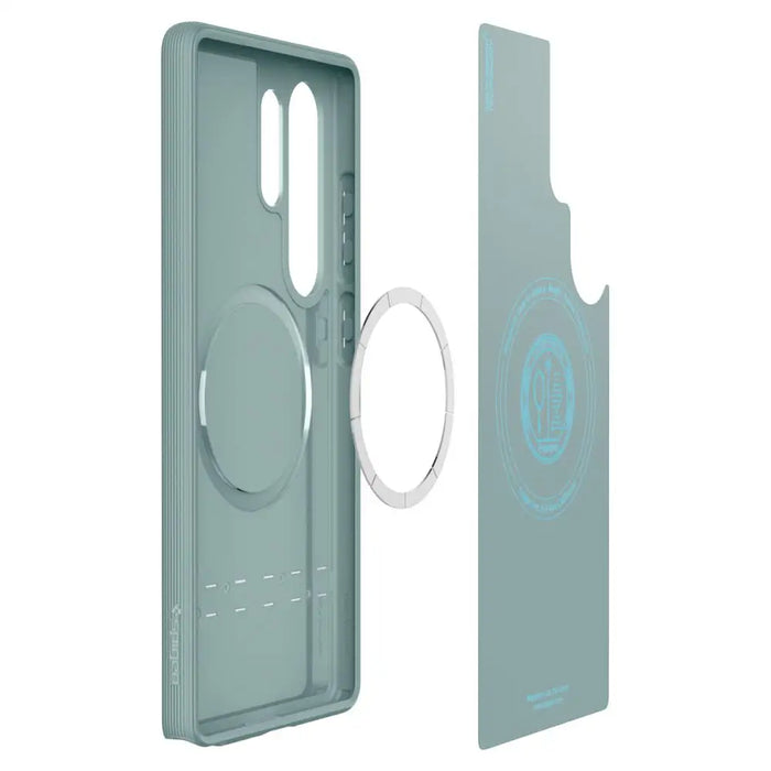 Caseology Parallax Mag MagSafe Case for Samsung Galaxy S25 Ultra - Green - Cell phone cases and covers<<<HurtelXML