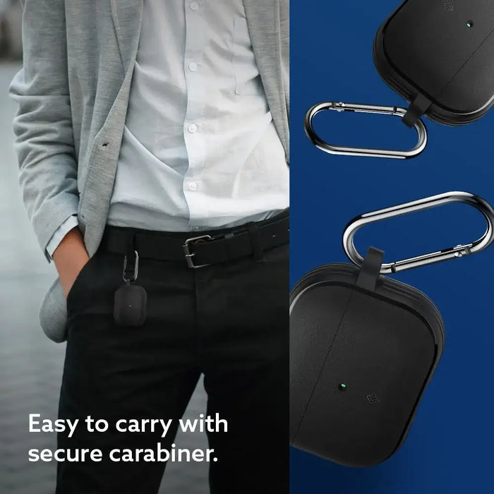 Caseology Vault Apple AirPods Pro 1/2 Case - Black - Cell phone cases and covers<<<HurtelXML