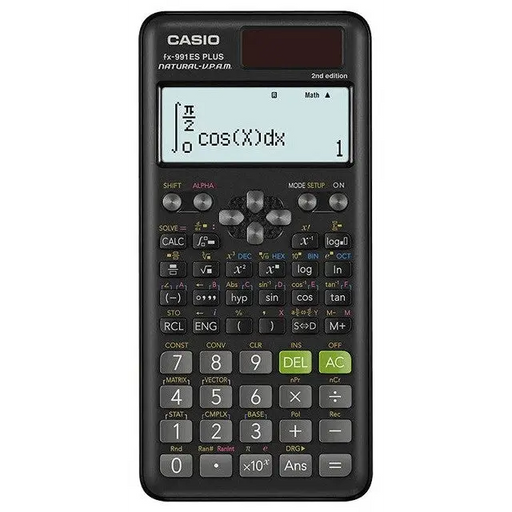 CASIO CALCULATOR SCIENTIFIC FX 991ES PLUS 2 BLACK 12-DIGIT DISPLAY - CalculatorsARB-KLK<<<Office suppliesARB<<<ActionPL