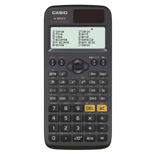 CASIO FX-85CEX SCIENTIFIC CALCULATOR OFFICE SCHOOL 379 FUNCTIONS 77X166MM BLACK - CalculatorsARB-KLK<<<Office