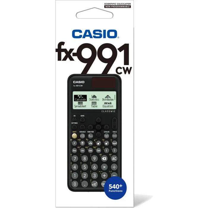 CASIO FX-991CW CALCULATOR SCIENTIFIC BOX. Black. - CalculatorsARB-KLK<<<Office suppliesARB<<<ActionPL