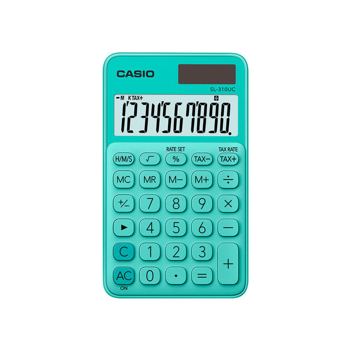CALCULATOR CASIO SL-310UC 10 DGT GREEN