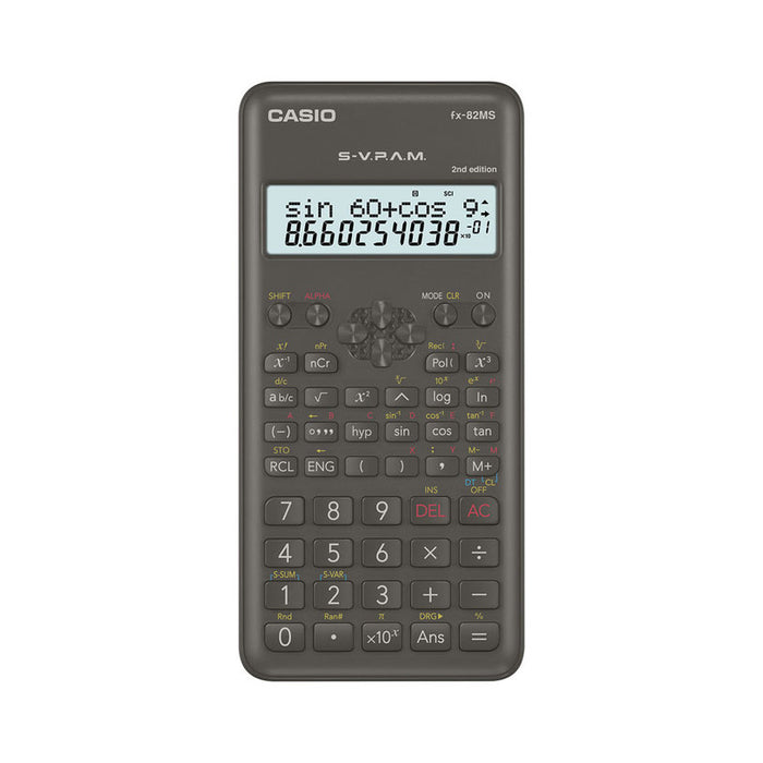 CALCULATOR SCIENTIFIC CASIO FX-82MS 10+2 DIG