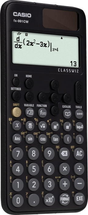 CASIO FX-991CW CALCULATOR SCIENTIFIC BOX. Black.