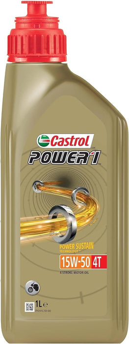 CASTROL POWER 1 15W-50 4T 1L Moto