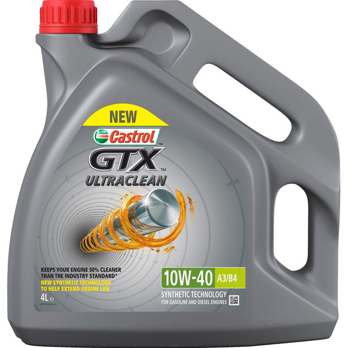 MOTOR OIL ULTRACLEAN 10W40 4L CASTROL