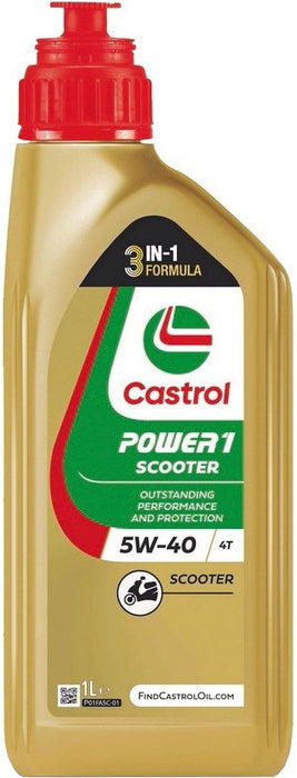 CASTROL POWER 1 SCOOTER 5W-40 4T 1L Moto