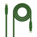 CAT 6a UTP Cable NANOCABLE 10.20.1800-GR Green Grey 3 m - Компютър Кабели и адаптери<<<Компютри|