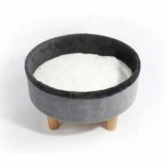 Cat Bed MPETS ROUND Grey 47 x 47 x 26 cm - Домашни Животни<<<Дом Градина<<<BigBuy&&&Къщички и легълца<<<Домашни