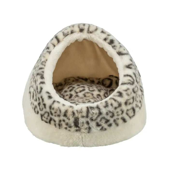 Cat cave Trixie Leo Cream Polyester Plush 35 x 26 x 41 cm - Къщички и легълца<<<Домашни Животни<<<Дом Градина<<<BigBuy