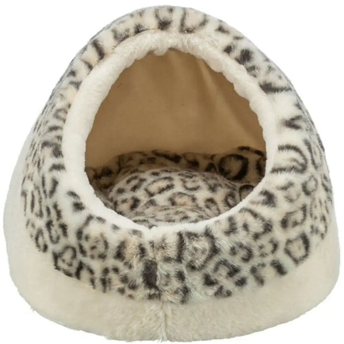 Cat cave Trixie Leo Cream Polyester Plush 35 x 26 x 41 cm - Къщички и легълца<<<Домашни Животни<<<Дом Градина<<<BigBuy
