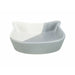 Cat Feeder Trixie White Grey Ceramic - Домашни Животни<<<Дом Градина<<<BigBuy&&&Купички за храна и вода<<<Домашни
