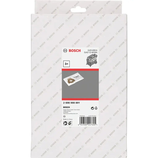CAT FILTER BAG FOR BOSCH VACUUM CLEANER 3 PCS - Аксесоари за водоструйки<<<Консумативи за