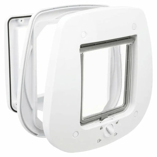 Cat Flap Trixie White Plastic 27 × 26 CM - Домашни Животни<<<Дом Градина<<<BigBuy&&&Къщички и легълца<<<Домашни