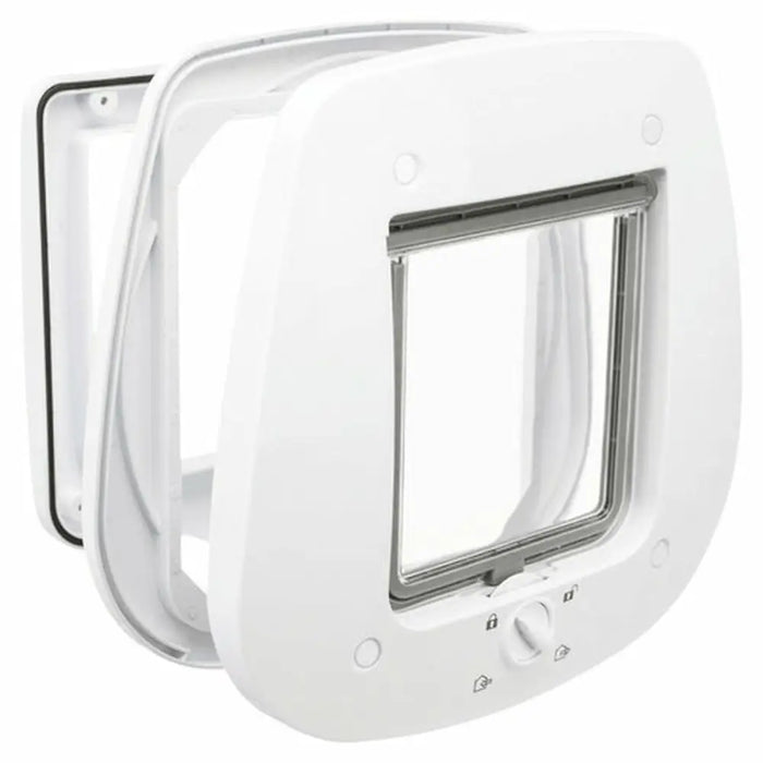 Cat Flap Trixie White Plastic 27 × 26 CM - Домашни Животни<<<Дом Градина<<<BigBuy&&&Къщички и легълца<<<Домашни