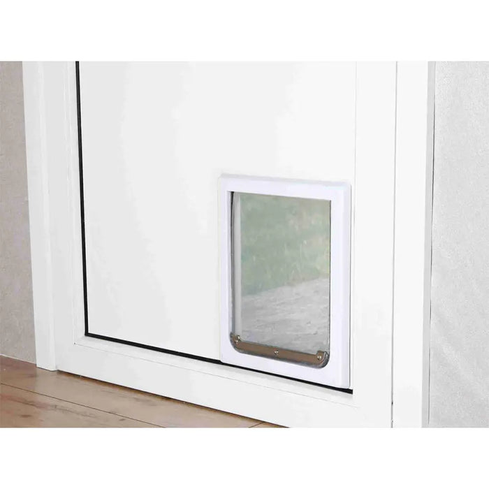 Cat Flap Trixie White Plastic 30 × 36 CM - Домашни Животни<<<Дом Градина<<<BigBuy&&&Къщички и легълца<<<Домашни