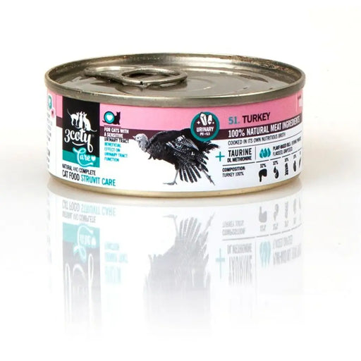 Cat food 3COTY Turkey 80 g - Хранене на домашни любимци<<<Домашни Животни<<<Дом Градина<<<BigBuy&&&Wet