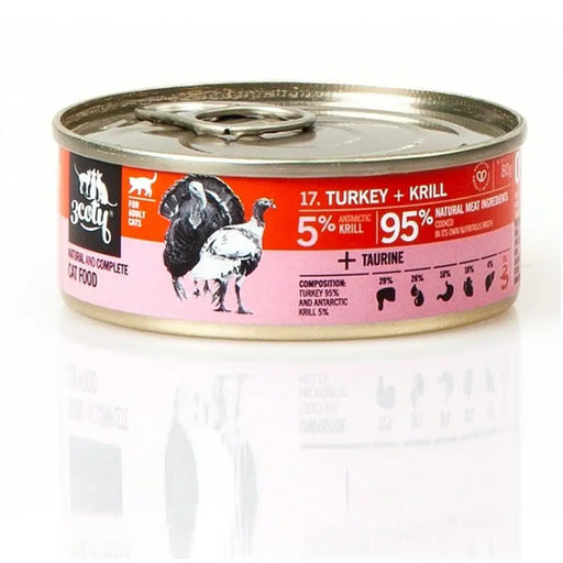 Cat food 3COTY Turkey 80 g - Хранене на домашни любимци<<<Домашни Животни<<<Дом Градина<<<BigBuy&&&Wet